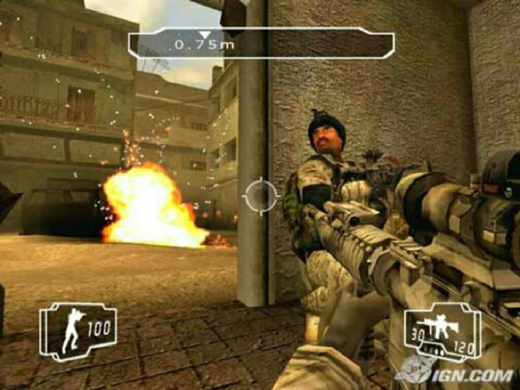 Shadow Ops Red Mercury - Microsoft Xbox (Atari - 1) video game collectible [Barcode 742725249271] - Main Image 2