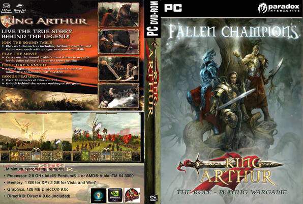 King Arthur - Nintendo GameCube (Paradox Interactive - 1) video game collectible [Barcode 083717400219] - Main Image 2