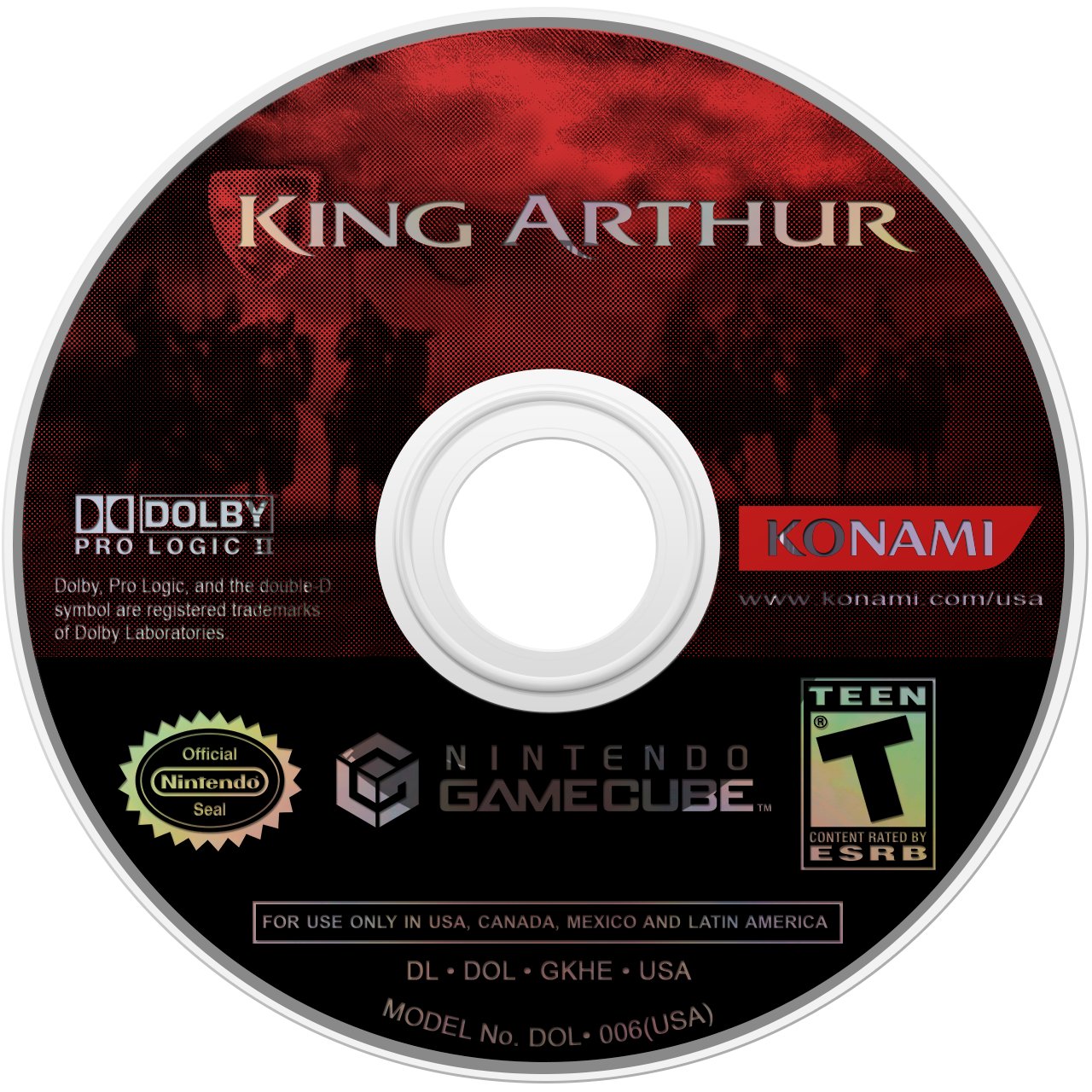 King Arthur - Nintendo GameCube (Paradox Interactive - 1) video game collectible [Barcode 083717400219] - Main Image 3