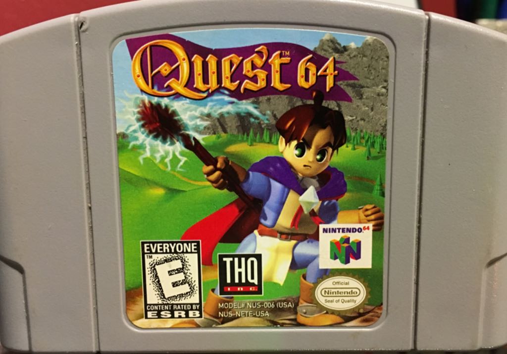Quest 64 - Nintendo 64 (N64) video game collectible - Main Image 1