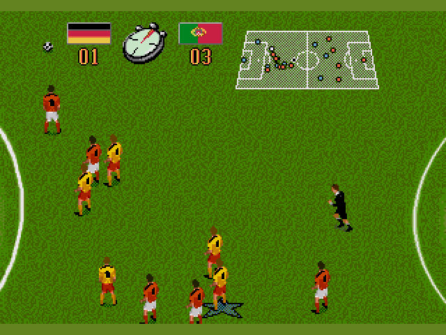 Champions World Class Soccer - Sega Mega Drive (Flying Edge - 2) video game collectible [Barcode 5023843023819] - Main Image 3