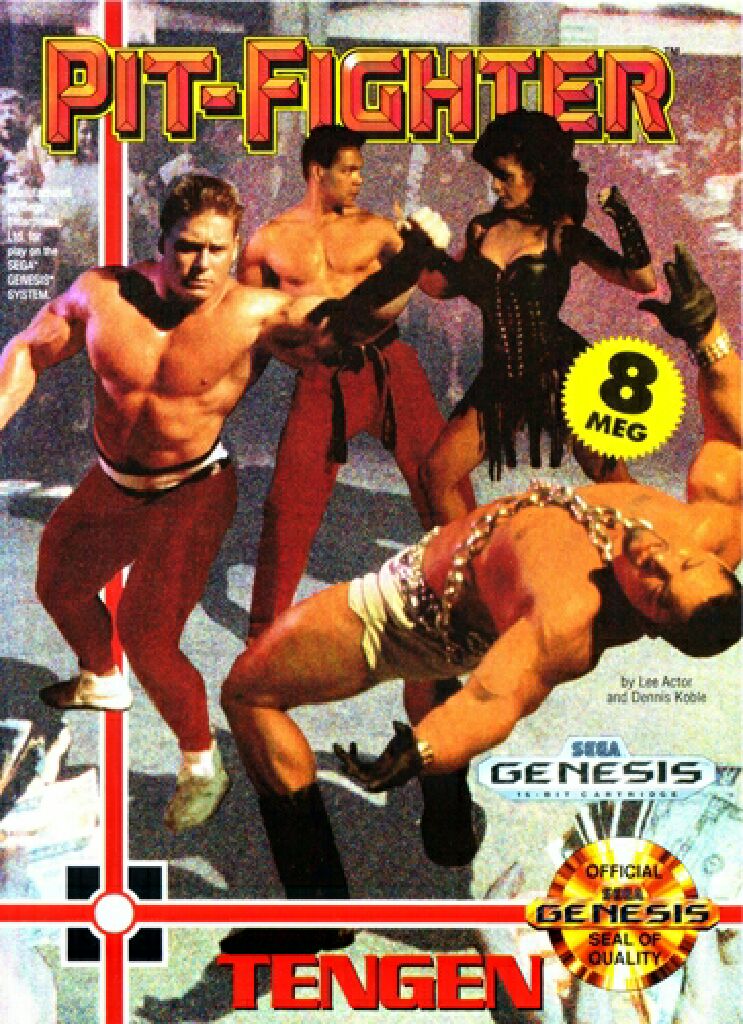 Pit-Fighter - Sega Genesis (Mega Drive) video game collectible - Main Image 1