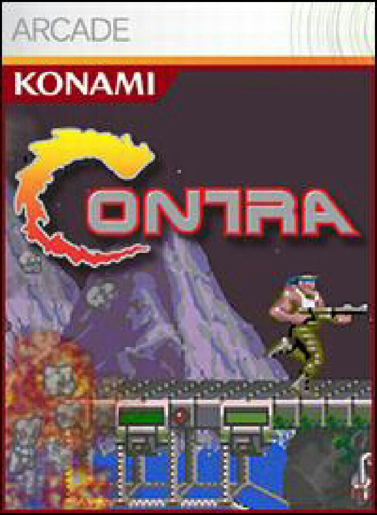 contra - Microsoft Xbox Live Arcade (XBLA) video game collectible - Main Image 2