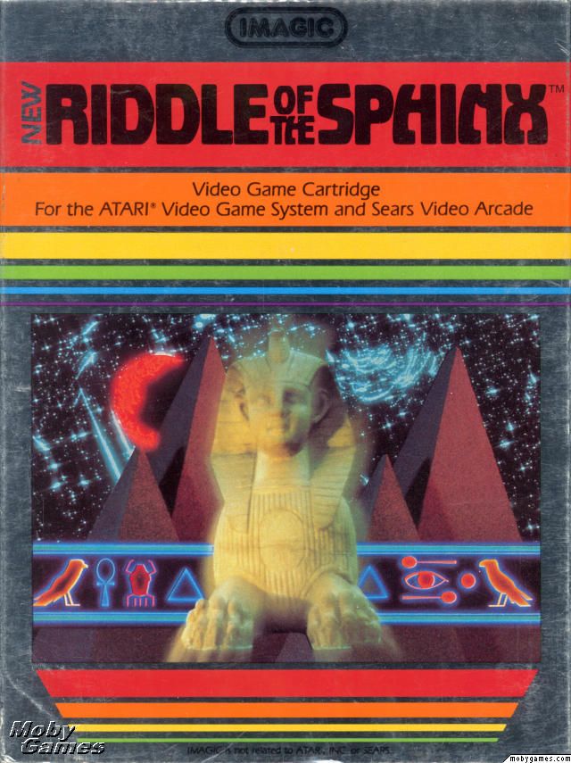 Riddle Of The Sphinx - Atari 2600 video game collectible - Main Image 1