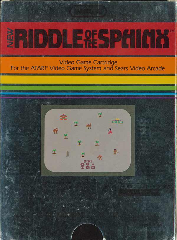 Riddle of the Sphinx - Atari 2600 video game collectible - Main Image 2