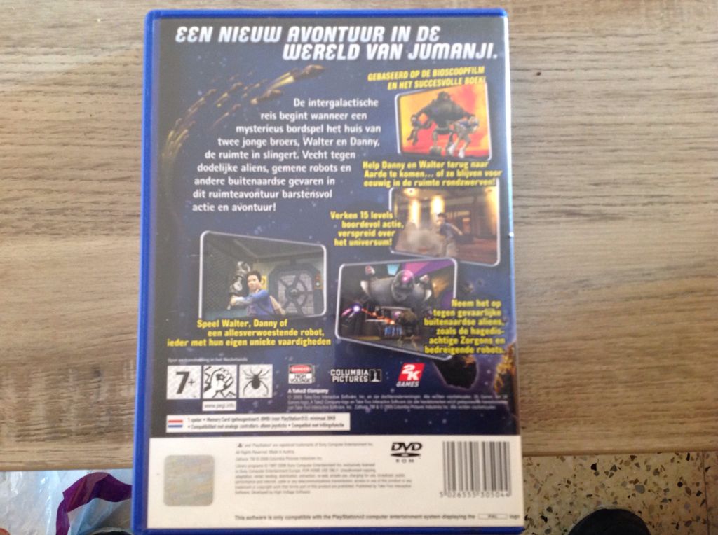 Zathura - Sony PlayStation 2 (PS2) (2K Games - 1) video game collectible [Barcode 710425278921] - Main Image 2