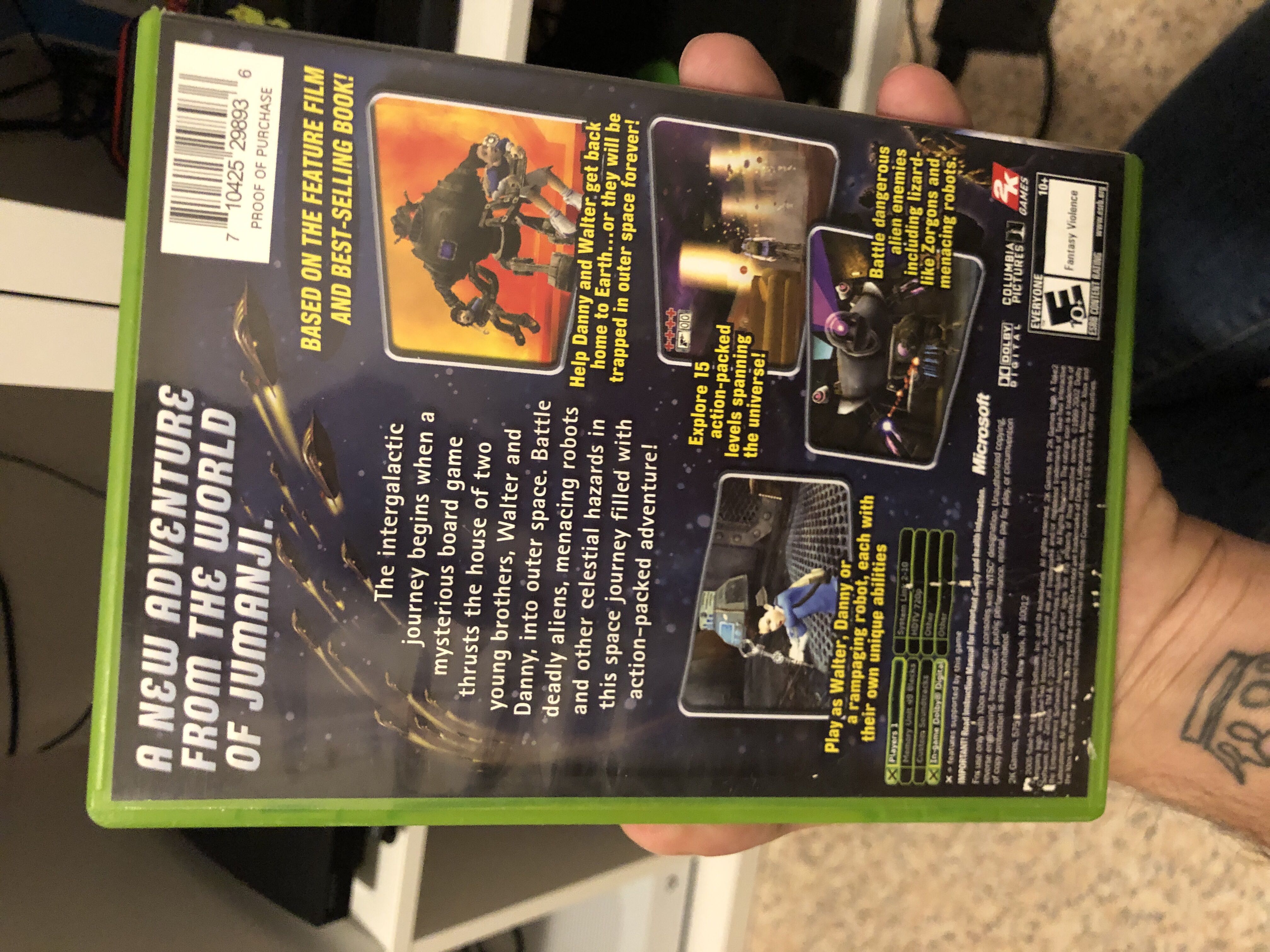 Zathura - Microsoft Xbox (2K Games - 1) video game collectible [Barcode 710425298936] - Main Image 3