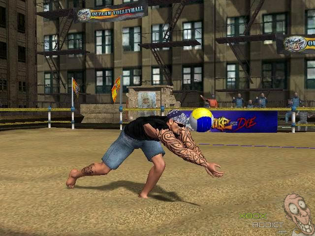 Outlaw Volleyball - Microsoft Xbox (Simon - 4) video game collectible [Barcode 076714525696] - Main Image 4