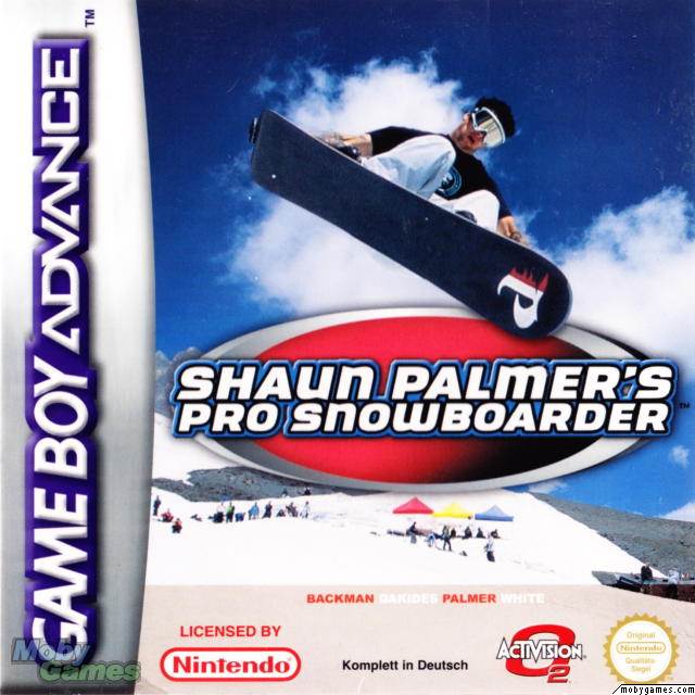 Shaun Palmers Pro Snowboarder - Nintendo Game Boy Advance (GBA) video game collectible - Main Image 1