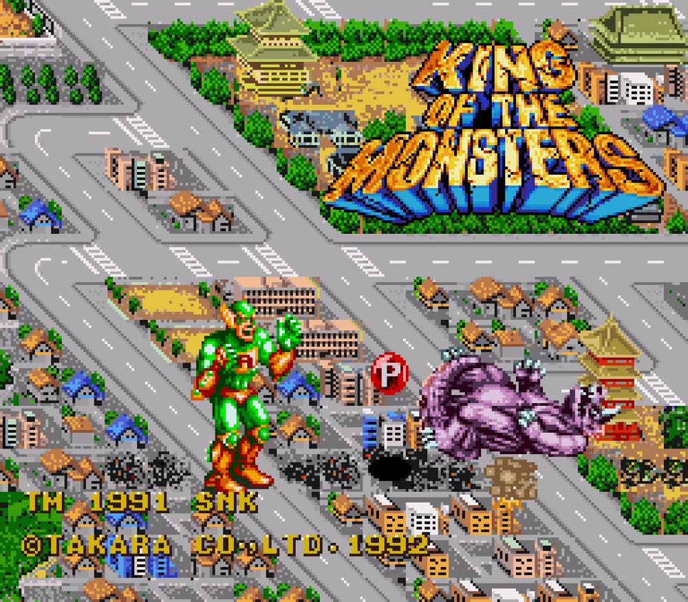 King of the Monsters - Sega Mega Drive (Takara Corporation - 2) video game collectible [Barcode 4974365610869] - Main Image 3