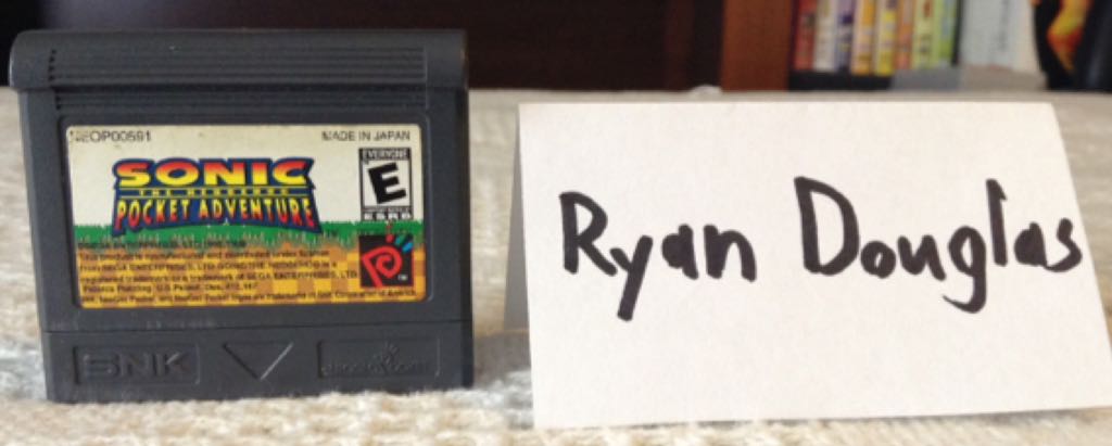 Sonic The Hedgehog Pocket Adventure - SNK Neo Geo Pocket Color (SNK - 1) video game collectible [Barcode 01844191] - Main Image 2