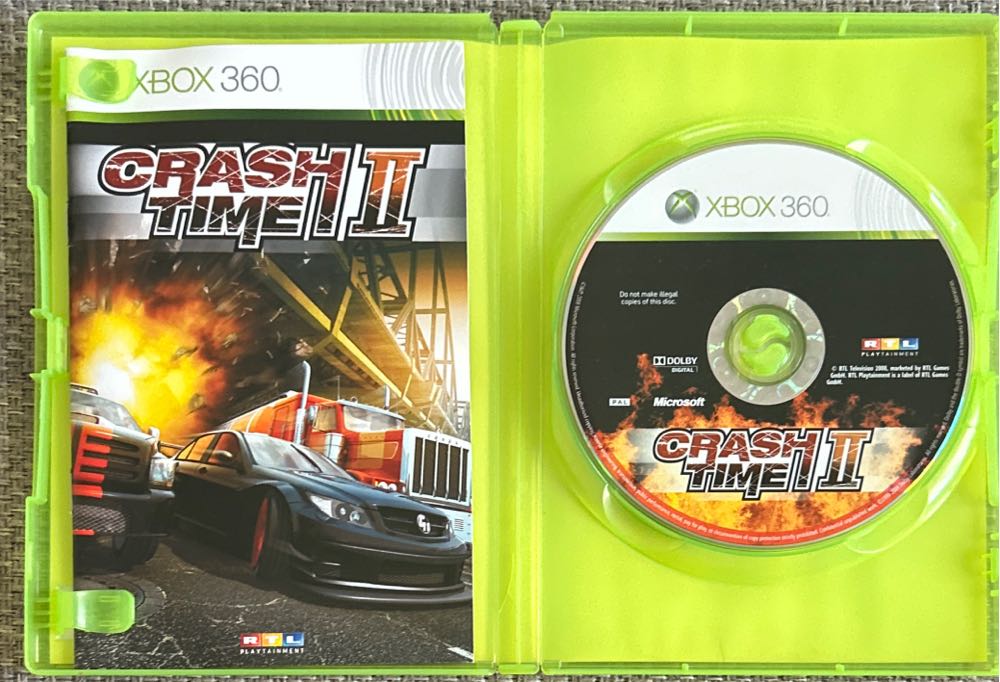 Crash Time II - Microsoft Xbox 360 (1) video game collectible [Barcode 4260176170396] - Main Image 3