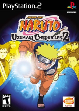 Naruto Uzumaki : Chronicles 2 - Sony PlayStation 2 (PS2) (Bandi Namco Games - 1-2) video game collectible [Barcode 4571129761005] - Main Image 1