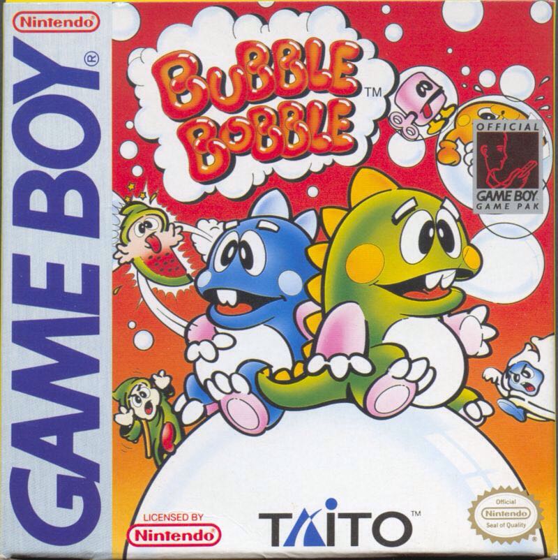 Bubble Bobble - Nintendo Game Boy video game collectible - Main Image 1