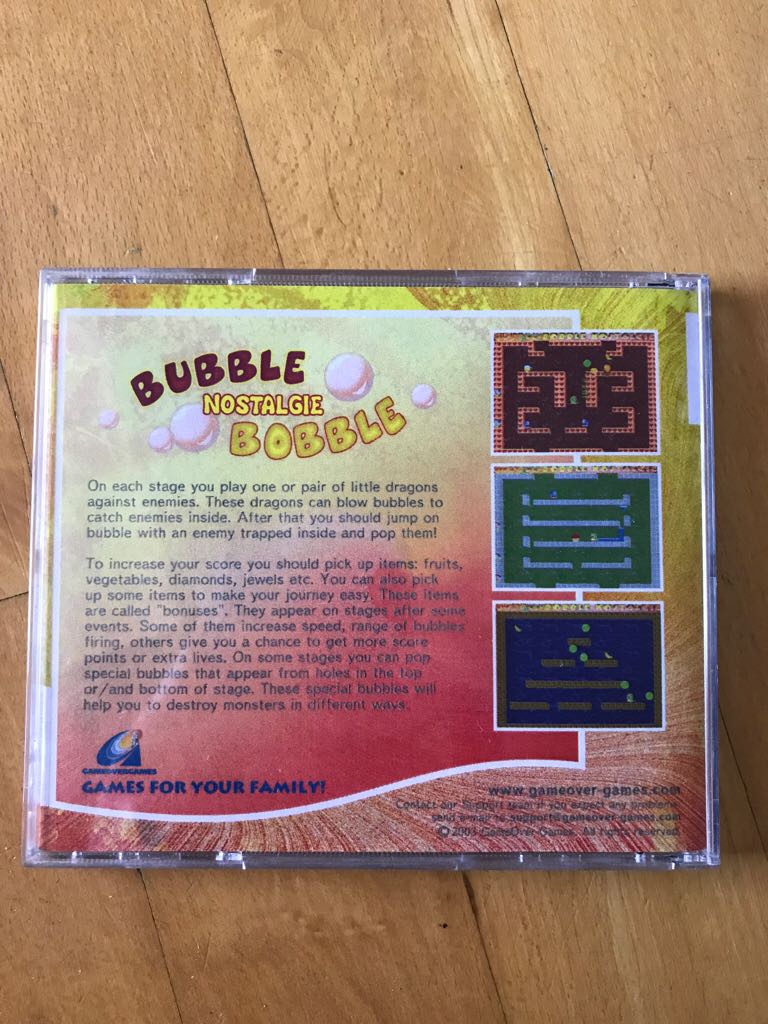 Bubble Bobble - PC video game collectible - Main Image 2