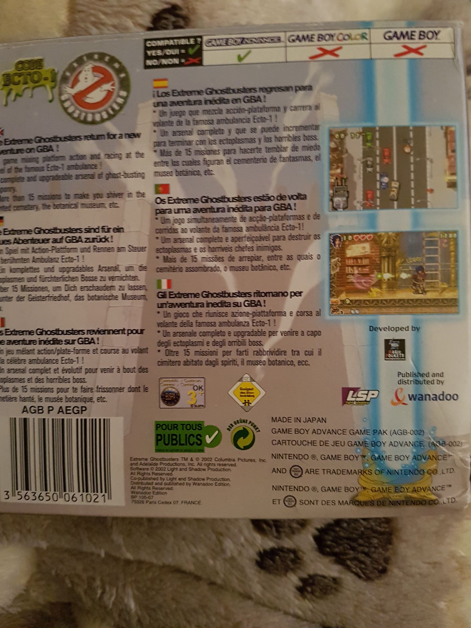 Extreme Ghostbusters: The Ultimate Invasion - Sony PlayStation (LSP - 2) video game collectible [Barcode 3760049395426] - Main Image 2