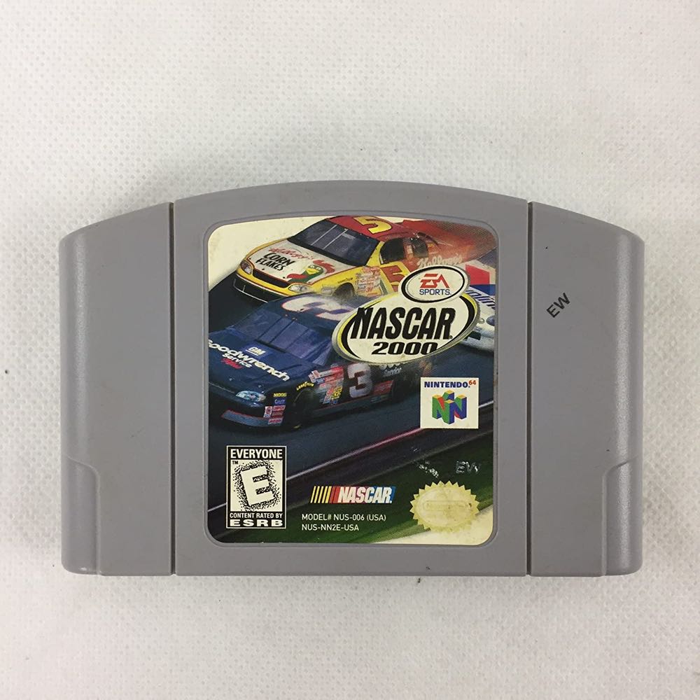 Nascar 2000 - Nintendo 64 (N64) (Ea Sports - 1-4) video game collectible - Main Image 4