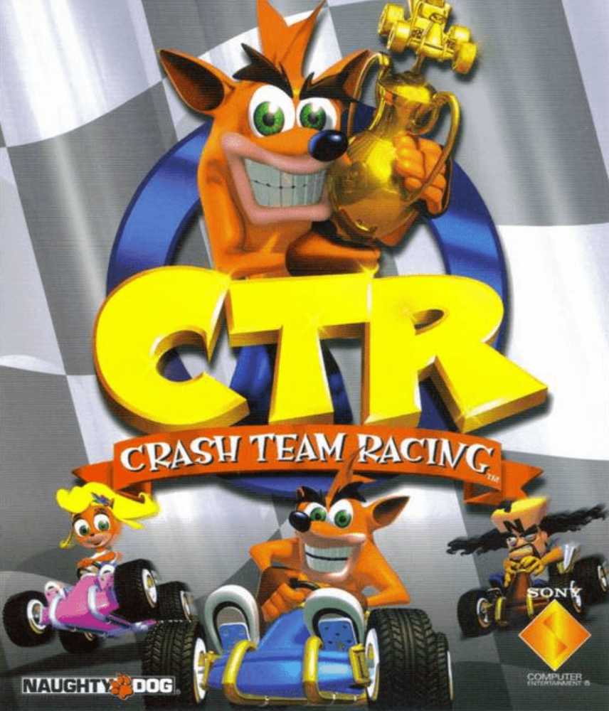 CTR: Crash Team Racing - Sony PlayStation video game collectible - Main Image 2
