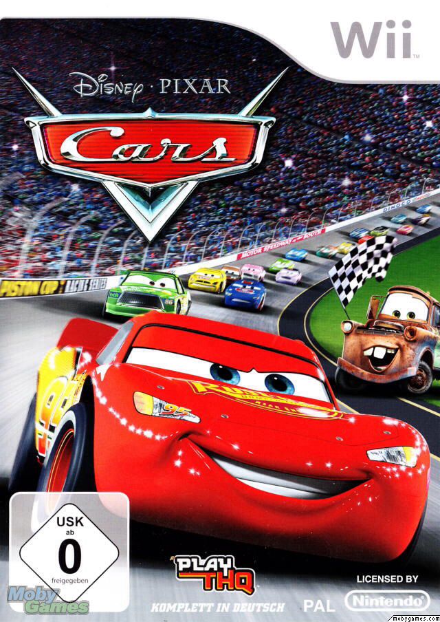 Disney Pixar Cars - Nintendo Wii video game collectible - Main Image 1