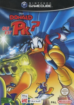 Donald Qui Est PK ? - Nintendo GameCube (Ubi Soft - 1) video game collectible [Barcode 3307210114679] - Main Image 1