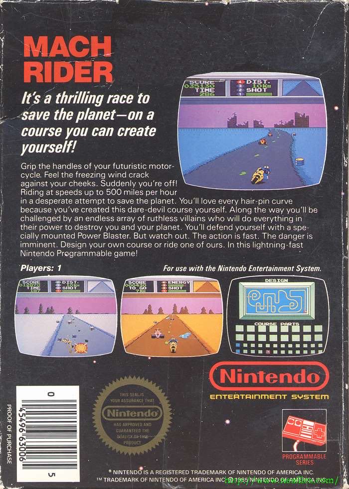 Mach Rider - Nintendo Switch (Nintendo - 1) video game collectible - Main Image 2