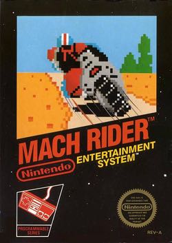 Mach Rider - Nintendo Entertainment System (NES) video game collectible - Main Image 1
