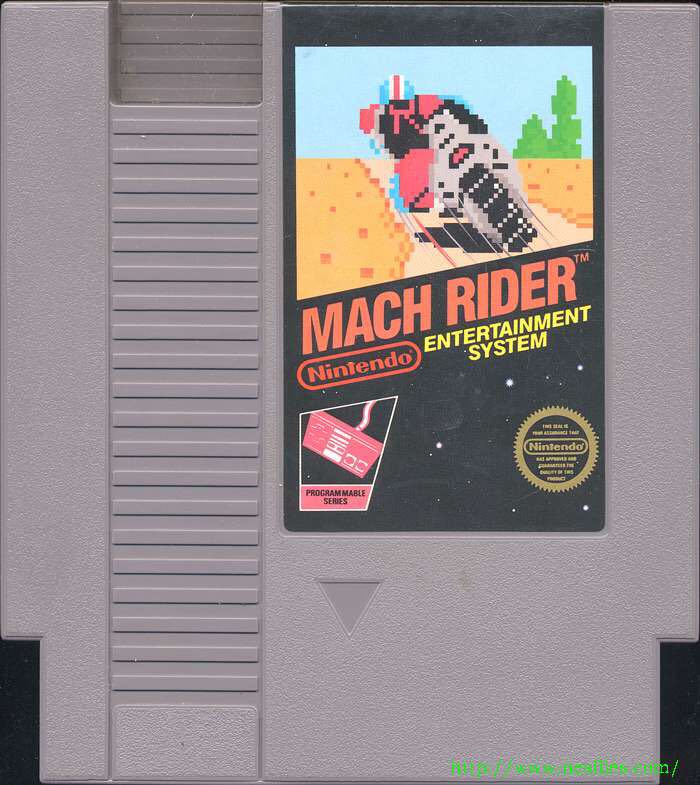 Mach Rider - Nintendo Entertainment System (NES) (1) video game collectible - Main Image 2