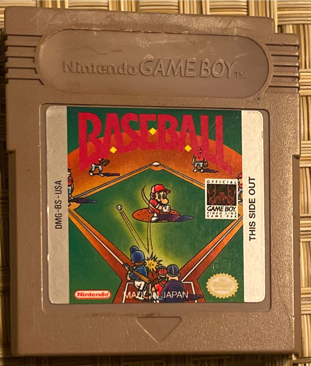 Baseball - Nintendo Game Boy (Nintendo - 2) video game collectible [Barcode 045496730024] - Main Image 3