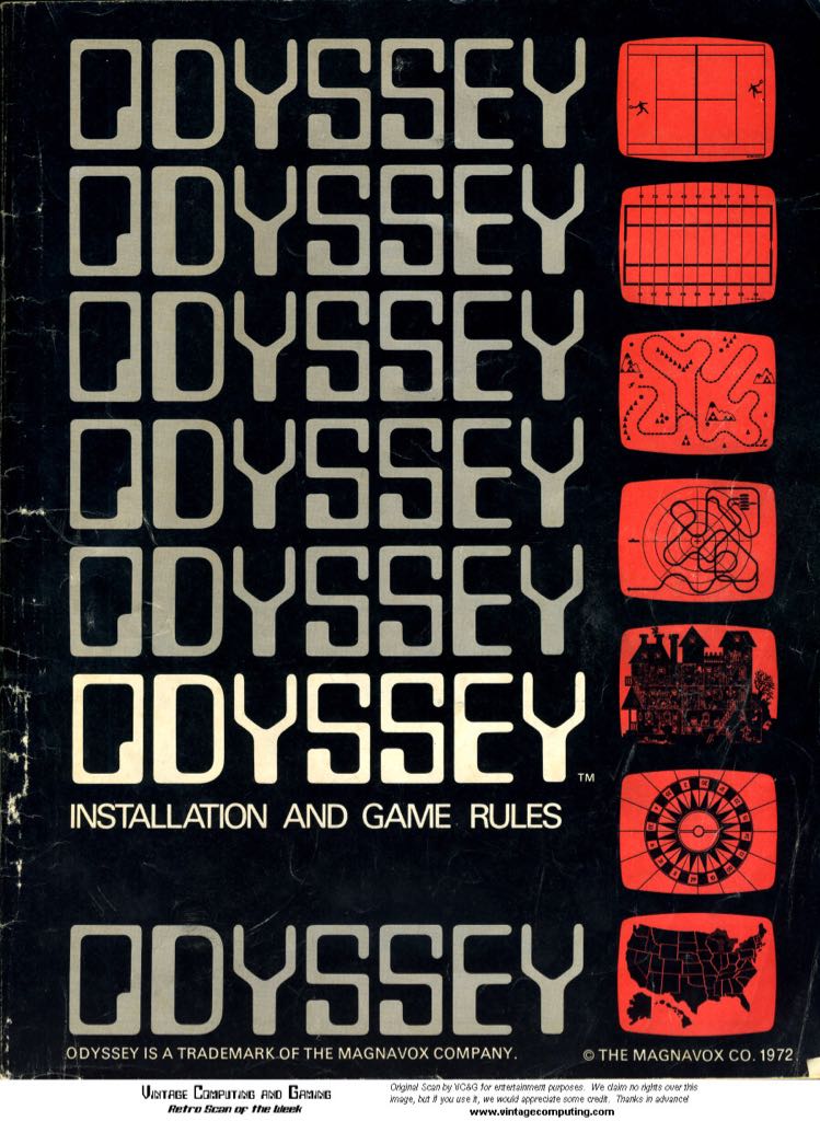 Baseball - Magnavox Odyssey video game collectible - Main Image 1