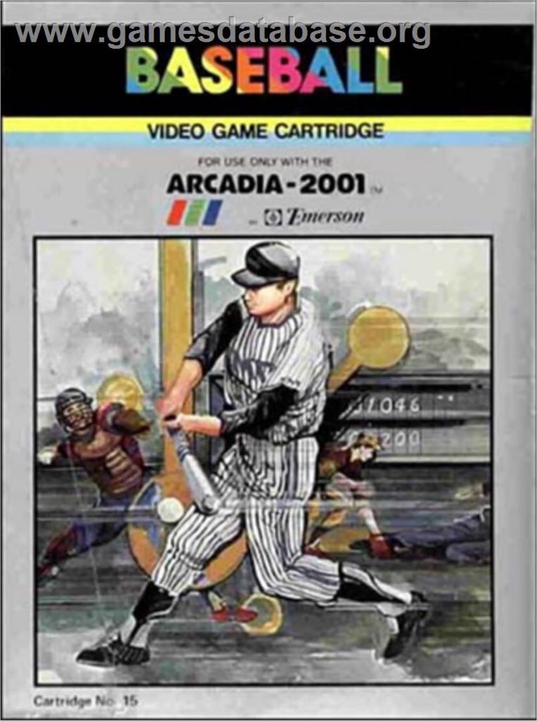 Baseball - Emerson Arcadia 2001 video game collectible - Main Image 1