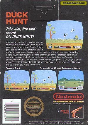 Duck Hunt - Nintendo Entertainment System (NES) video game collectible - Main Image 2