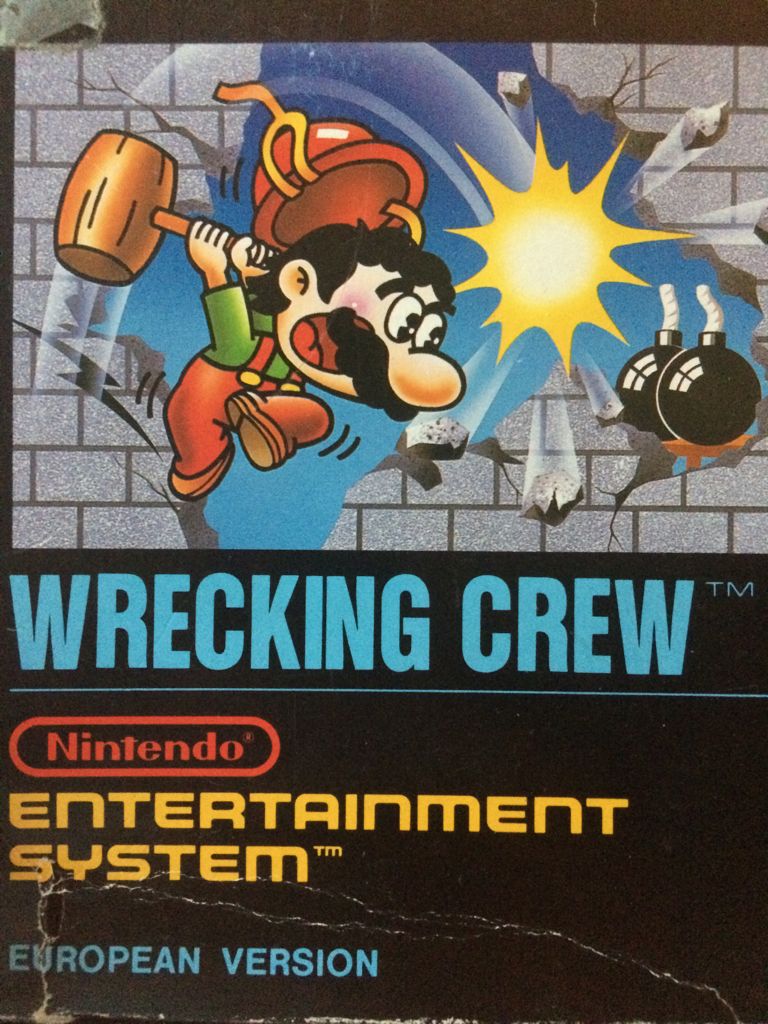 Wrecking Crew - Nintendo Entertainment System (NES) video game collectible - Main Image 1