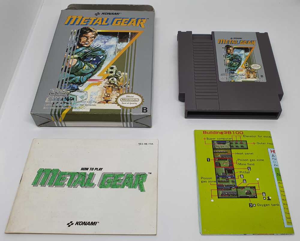 Metal Gear - Nintendo Entertainment System (NES) (Ultra Games - 1) video game collectible [Barcode 083717120018] - Main Image 3