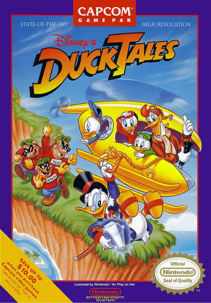 Ducktales 1 - Nintendo Entertainment System (NES) (Capcom - 1) video game collectible - Main Image 1