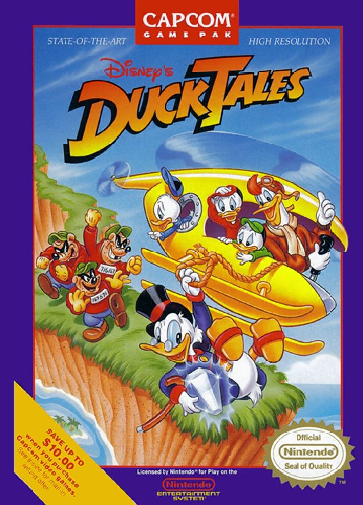 Ducktales - Nintendo Entertainment System (NES) (Capcom - 1) video game collectible - Main Image 1