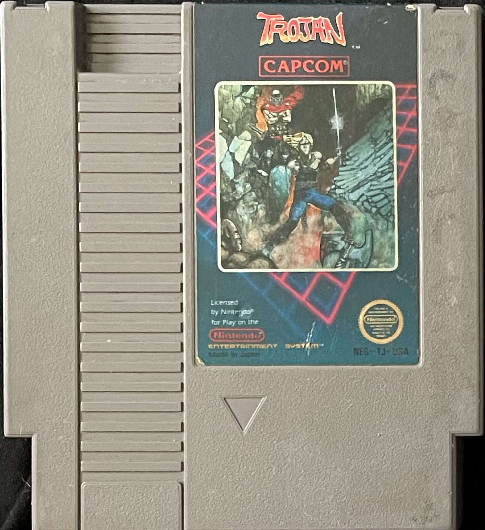 Trojan - Nintendo Entertainment System (NES) (Capcom - 2) video game collectible - Main Image 1