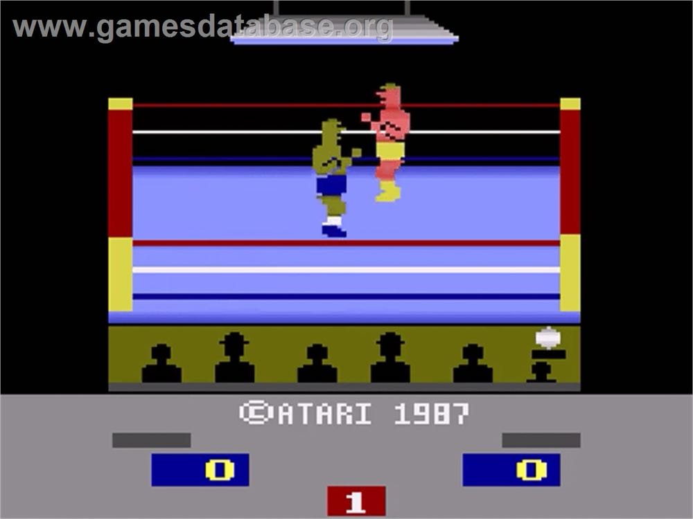 Boxing - Atari 2600 (Atari - 1-2) video game collectible [Barcode 077000501493] - Main Image 3