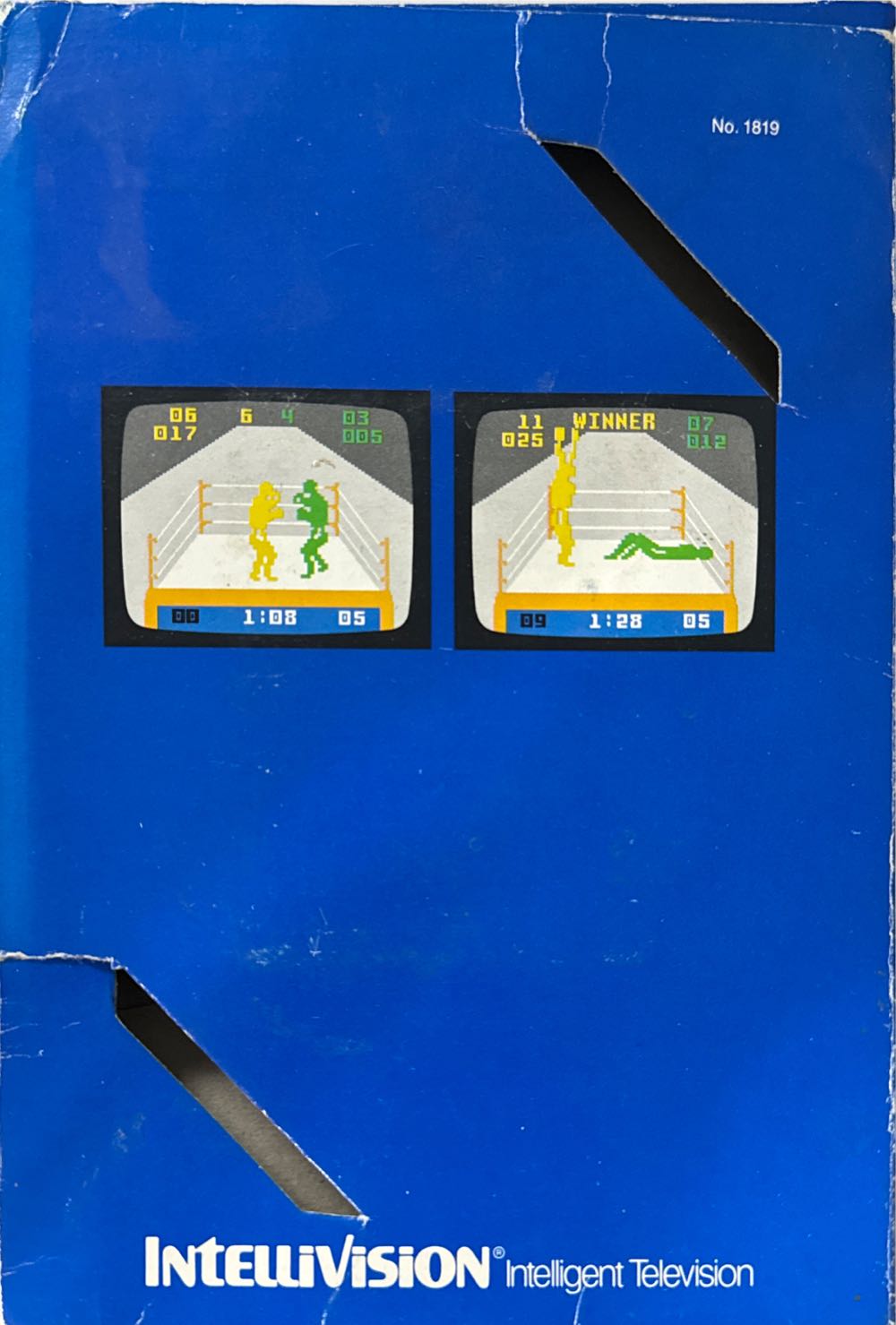 Boxing - Intellivision (Mattel Electronics) video game collectible - Main Image 2