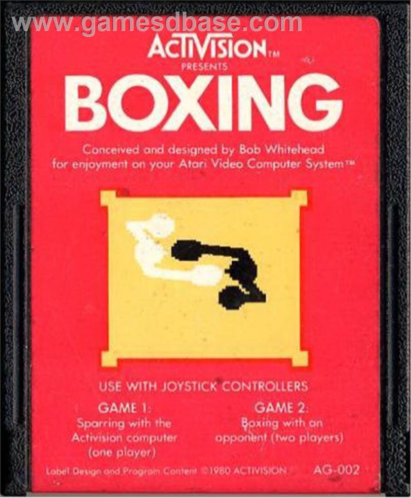 Boxing - Atari 2600 (Activision) video game collectible - Main Image 2