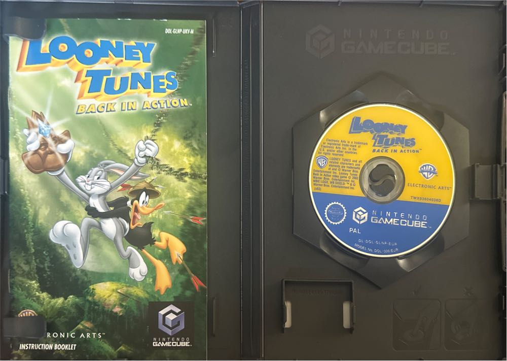 Looney Tunes: Back In Action - Nintendo GameCube (Warner Bros. - 1) video game collectible [Barcode 5030932034472] - Main Image 3
