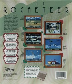 The Rocketeer - PC (Disney Computer Software - 1) video game collectible [Barcode 044702002276] - Main Image 2