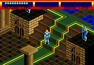 Light Crusader - Sega Mega Drive (Sega - 1) video game collectible [Barcode 4974365611873] - Main Image 3