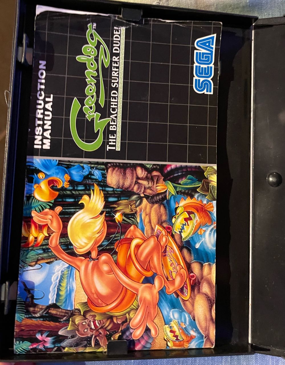 Greendog The Beached Surfer Dude! - Sega Mega Drive (Só com Caixa - 1) video game collectible [Barcode 010086000078] - Main Image 4