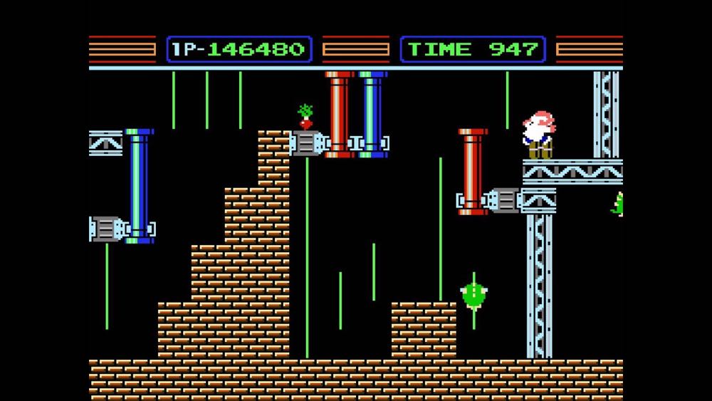 Gyromite - Nintendo Entertainment System (NES) (Nintendo - 1-2 players (Player 2 can act as the ’robot’ / supports R.O.B. accessory)) video game collectible [Barcode 045496630010] - Main Image 4