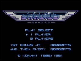 Gradius - PC Engine (Konami) video game collectible - Main Image 3