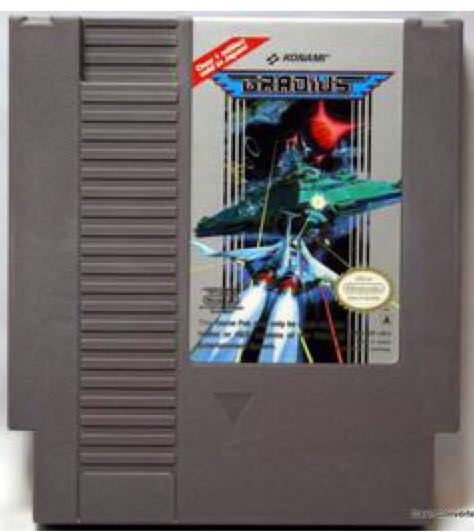 Gradius - Nintendo Entertainment System (NES) video game collectible - Main Image 1