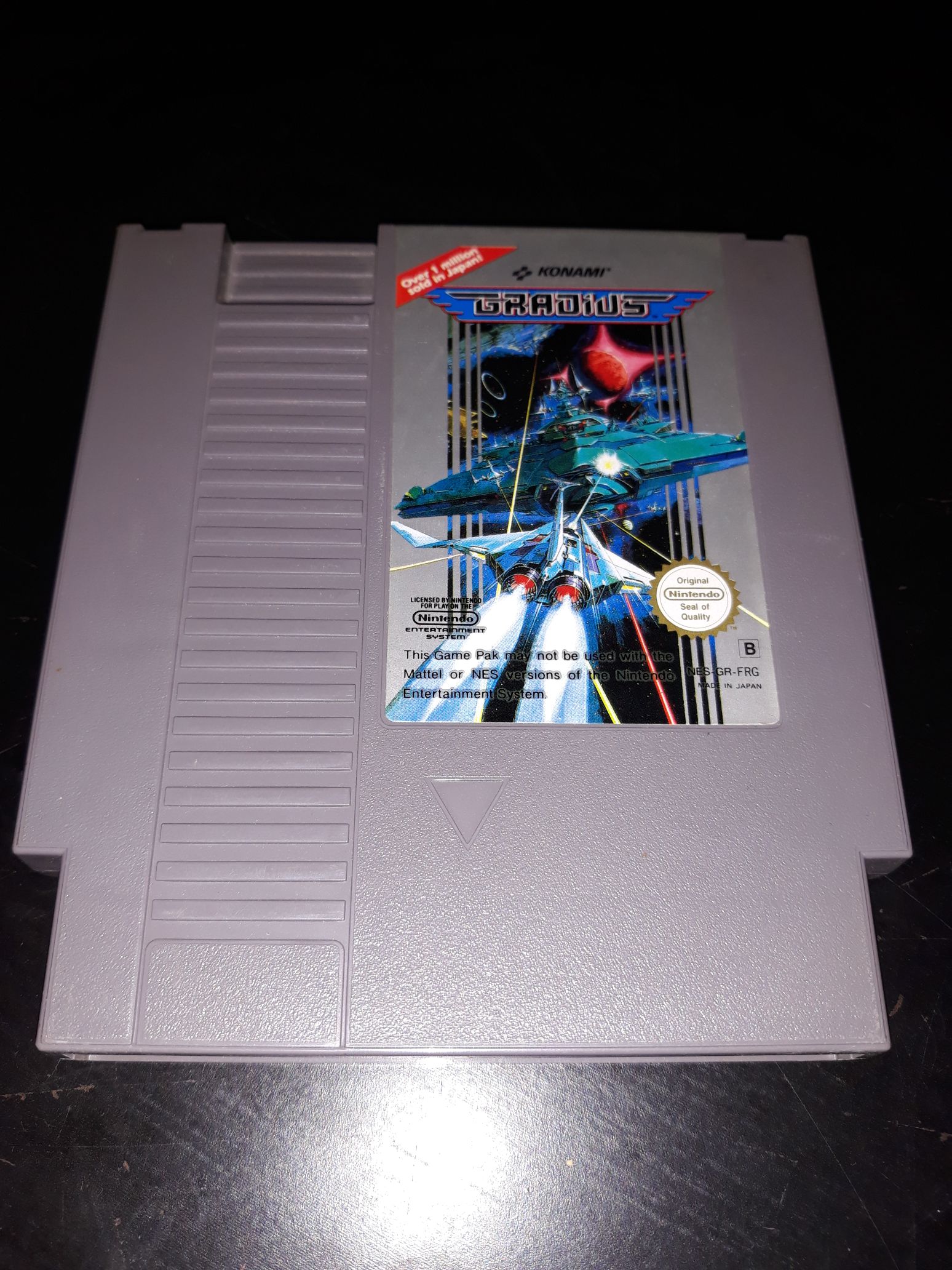 Gradius - Nintendo Entertainment System (NES) video game collectible - Main Image 1