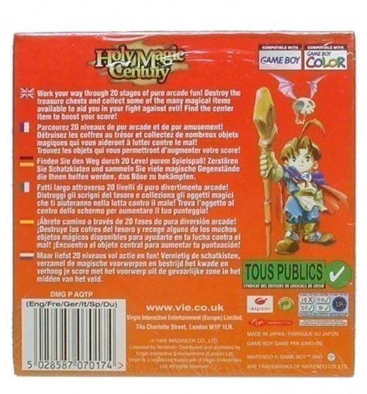 Holy Magic Century - Nintendo Game Boy Color video game collectible - Main Image 2