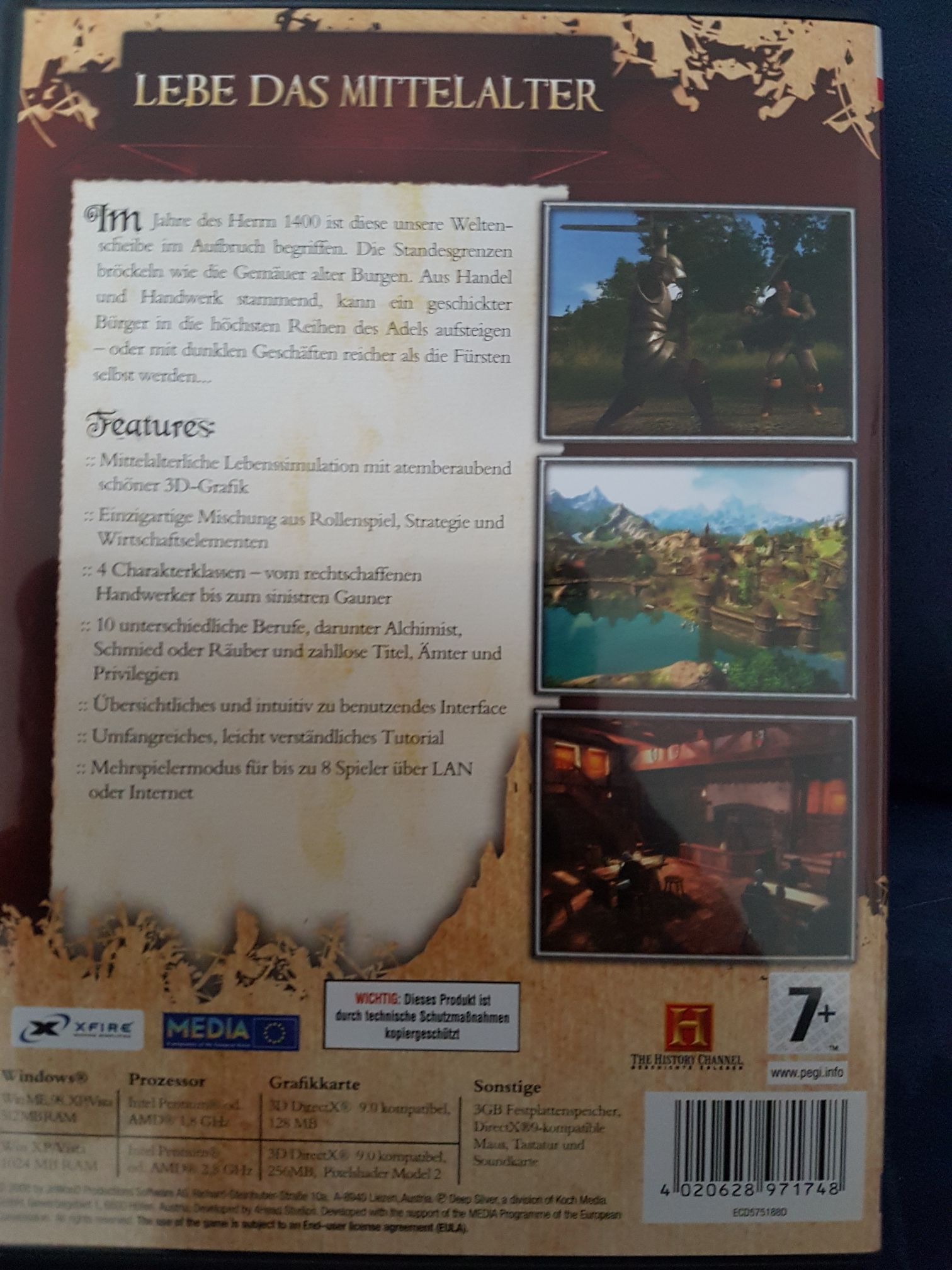 Die Gilde 2 - PC video game collectible [Barcode 4020628971748] - Main Image 2