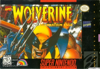 Wolverine: Adamantium Rage - Nintendo Super Nintendo Entertainment System (SNES) (LJN - 1) video game collectible [Barcode 023582090146] - Main Image 1